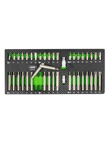 Puntas de Atornillador JBM Set 42 Pz 54158