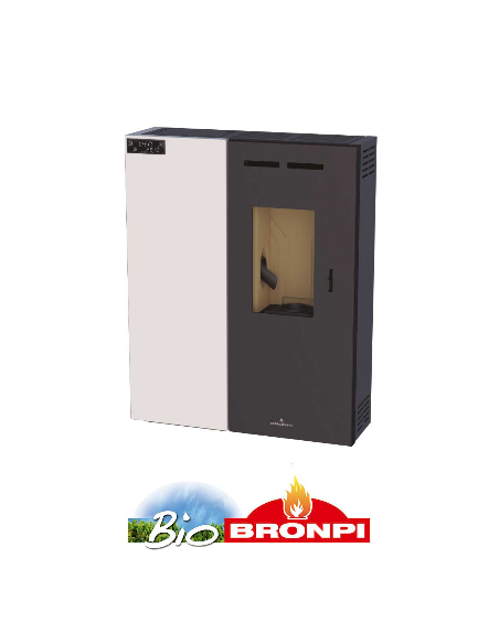 Estufa De Pellet BRONPI Minerva7 Kw Extrapla | Hogar Cahersa