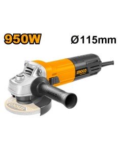 MINI AMOLADORA 950W 115MM INGCO POTENTE Y DURADERA