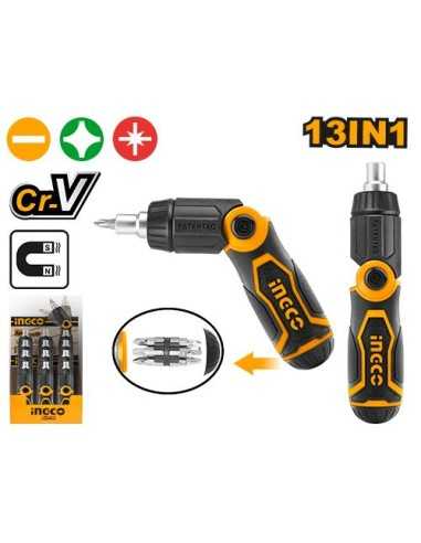 Destornillador CARRACA 13 EN 1 INGCO