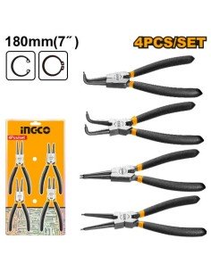 ALICATES AROS INGCO - Juego HERRAMIENTA ALTA DURACION