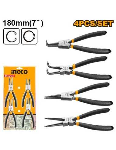 ALICATES AROS INGCO - Juego HERRAMIENTA ALTA DURACION