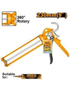 PISTOLA SILICONA 9" INGCO HERRAMIENTA ALTA DURACION