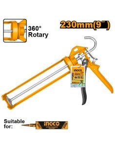 PISTOLA SILICONA 9" INGCO HERRAMIENTA ALTA DURACION