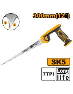 SIERRA COMPASS INGCO HCS3008 - Herramienta Manual Para Madera de Precisión