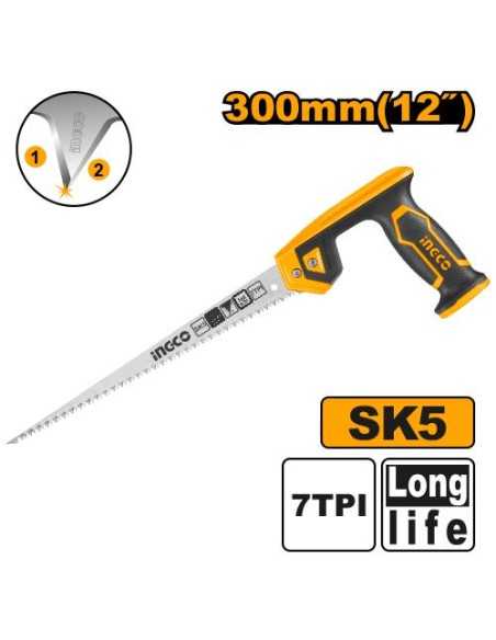 SIERRA COMPASS INGCO HCS3008 - Herramienta Manual Para Madera de Precisión