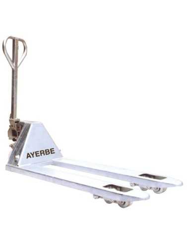Transpaleta Manual AYERBE Alimentaria 2500-GAL Galvanizada 2500 Kg