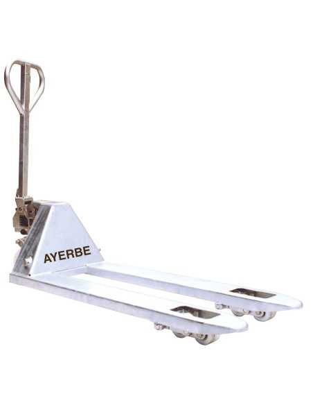 Transpaleta Manual AYERBE Alimentaria 2500-GAL Galvanizada 2500 Kg