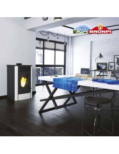 Estufa De Pellet BRONPI Nina 9 Kw Rincón Mar | Hogar Cahersa 2
