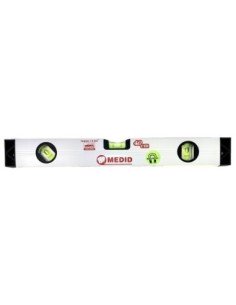 Nivel tubular de Aluminio MEDID 3 burbujas Magnético 40cm