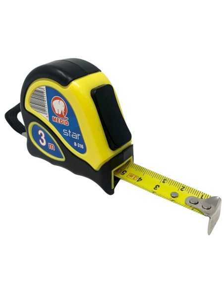 FLEXOMETRO BI-MATERIAL 8M MEDID HERRAMIENTA DE CALIDAD