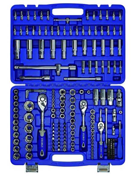 Juego Llaves de Vaso 1/4, 3/8 Y 1/2, IRIMO 183 Pz