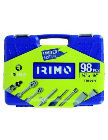 Juego de llaves de Vaso Hexagonales IRIMO 1/2 Y 1/4, 98 Pz