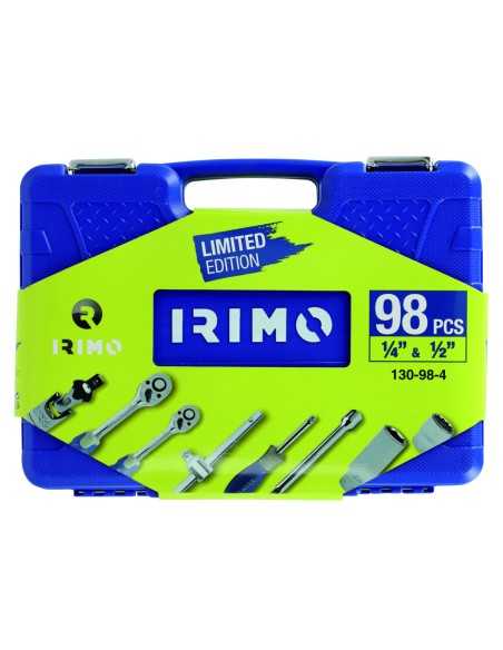 Juego de llaves de Vaso Hexagonales IRIMO 1/2 Y 1/4, 98 Pz