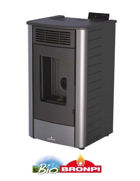 Estufa De Pellet BRONPI Nina 9 Kw Rincón Neg | Hogar Cahersa