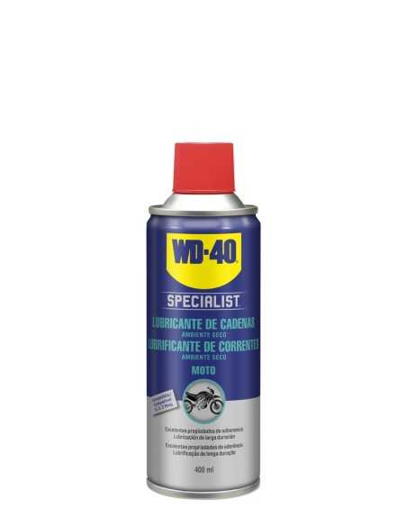 SPECIALIST®MOTO Lubricante de Cadenas Ambiente Seco WD-40 400 ml | Compra en Ferretería CAHERSA