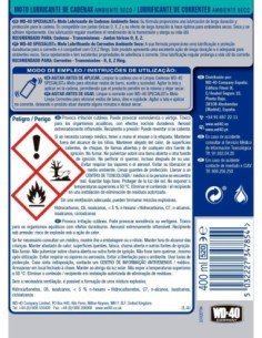 SPECIALIST®MOTO Lubricante de Cadenas Ambiente Seco WD-40 400 ml | Compra en Ferretería CAHERSA 2