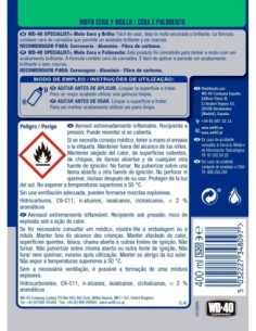 SPECIALIST®MOTO Cera y Brillo WD-40 | Compra en Ferretería CAHERSA 2
