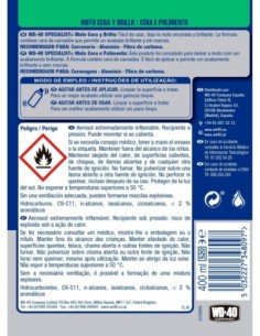 SPECIALIST®MOTO Cera y Brillo WD-40 | Compra en Ferretería CAHERSA 2