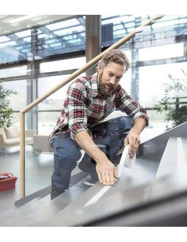 CINTA ANTIDESLIZANTE 5*25 BLANCA TESA MARCA CONFIANZA