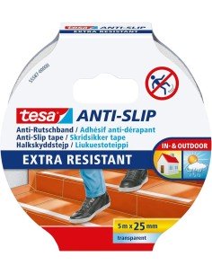 CINTA ANTIDESLIZANTE 5*25 BLANCA TESA MARCA CONFIANZA