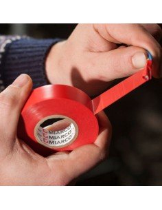 Cinta Aislante MIARCO Blanca 19mmX20Mt 2