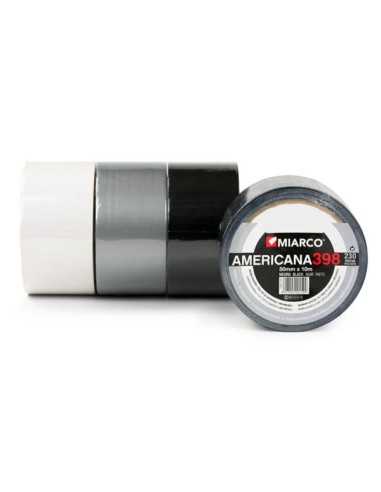 CINTA AMERICANA 398 PLATA 50MM X 10 M MIARCO