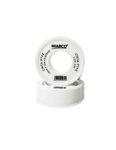 TEFLON CRUDO 12 MM X 12 M X 0.1 MM MIARCO