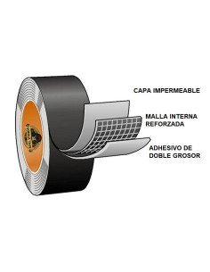 CINTA AMERICANA PLATA 11MX48MM GORILLA 2