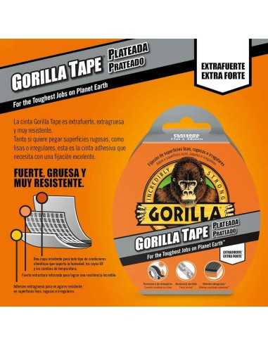 CINTA AMERICANA PLATA 11MX48MM GORILLA