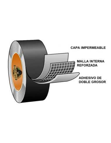 CINTA AMERICANA PLATA 32MX48MM GORILLA