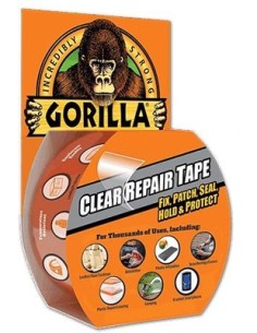 CINTA TRANSPARENTE 8M X 48MM GORILLA CLEAR