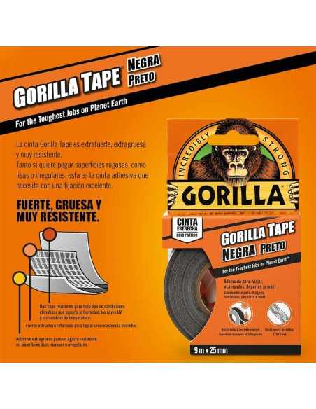 CINTA AMERICANA 9MX25.4MM GORILLA TAPE BICICLETAS