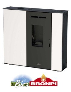 Estufa De Pellet BRONPI Lupe 9 Kw Extraplana | Hogar Cahersa