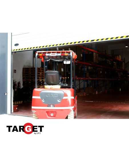 CINTA REFLECTANTE AMARILLA/NEGRA 33 X 50M TARGET