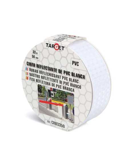 CINTA REFLECTANTE BLANCA 33 X 50M TARGET