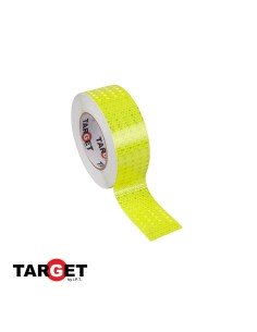 CINTA REFLECTANTE FLUORESCENTE 33 X 50MM TARGET