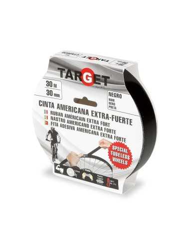 CINTA AMERICANA TARGET 30MX30MM NEGRA TARGET