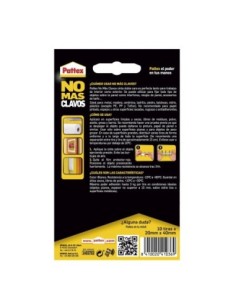 PATTEX NO MAS CLAVOS CINTA PRECORTADA DE HENKEL 2