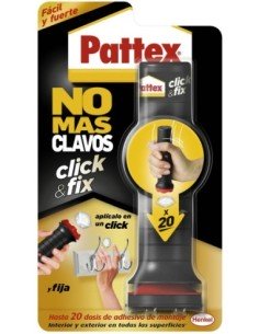Adhesivo de Montaje No Mas Clavos PATTEX Click & Fix