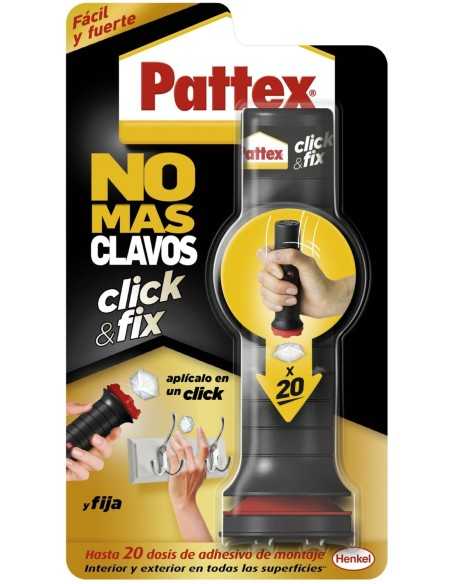 Adhesivo de Montaje No Mas Clavos PATTEX Click & Fix