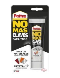 PATTEX NO MAS CLAVOS CRYSTAL 90GR DE HENKEL