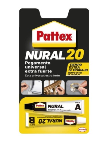 PATTEX NURAL 20- UNIVERSAL EXTRA FUERTE,TRANSPARENTE DE HENKEL