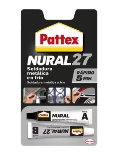 Adhesivo PATTEX NURAL 27 Especial Metales Secado Rápido 22ml
