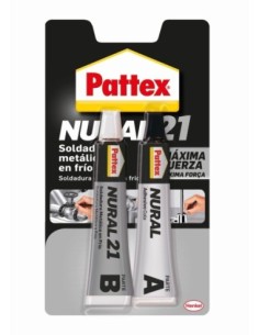 Adhesivo Metales PATTEX NURAL 21 Secado Lento 120ML DE HENKEL
