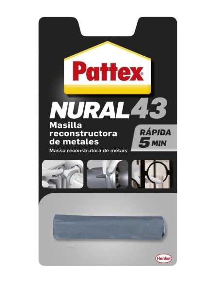 PATTEX NURAL 43-MASILLA RECONSTRUCTORA DE METALES 48GR DE HENKEL