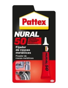 PATTEX NURAL 50-FIJADOR ROSCAS METALICAS,FIJACION EXTREMA DE HENKEL