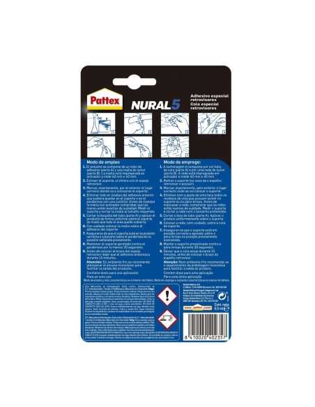 PATTEX NURAL 5-ADHESIVO ESPECIAL ESPEJOS RETROVISORES DE HENKEL