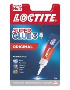 SUPER GLUE Nº 1 LIQUIDO, 3 GR DE HENKEL