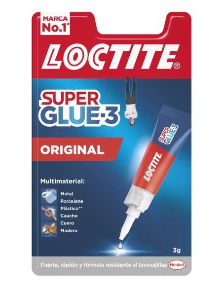 SUPER GLUE Nº 1 LIQUIDO, 3 GR DE HENKEL